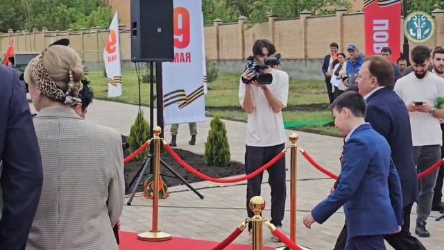 Торжественное открытие парка Победы и мемориала Вечного огня в Магасе!