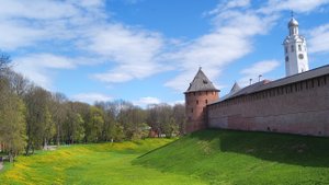 Великий Новгород. Фонтан Садко, Новгородский кремль, Памятник Тысячелетия Россия, София.