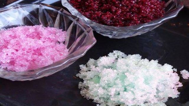 Цветной сахар для кондитерского декора