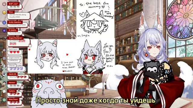 Ниджисанджи провожает Нину (часть 5) [Nina's graduation] russub