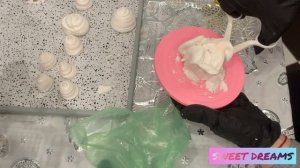 Делаем пион из зефира вместе! Мой первый опыт🌸резуль?