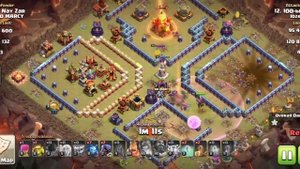 БЕЗУМНАЯ АТАКА 😱12 ТХ ВЫНЕСЛА FULL 16 РАТУШУ НА ТРЁХУ CLASH OF CLANS CoC Клеш оф кланс