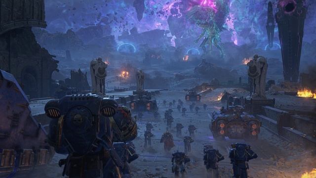 Быстрое прохождение компьютерной игры Вархаммер 40000: Спэйс Марин 2, видео 8