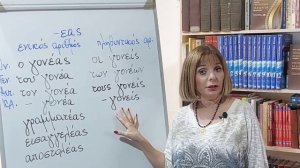 ГРЕЧЕСКИЙ С МАРИЕЙ КЕФАЛИДУ!  Αρσενικά σε -έας  Существ