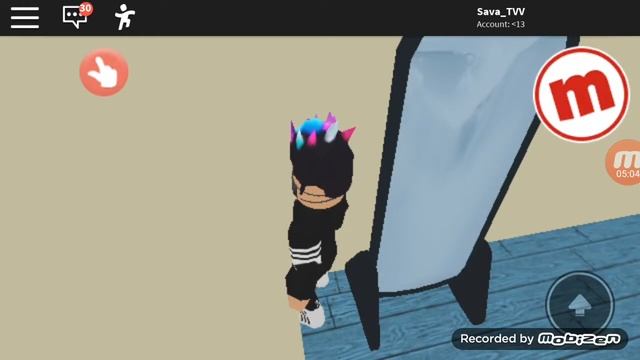 Мы с другом играем в снежки в роблоксе