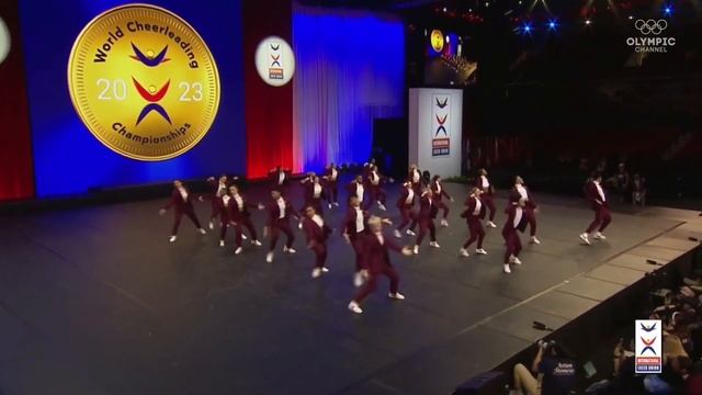 1 USA TEAM / Hip-Hop(чир-хип-хоп-группа) / Cheerleading World Championship 2023 смотреть онлайн