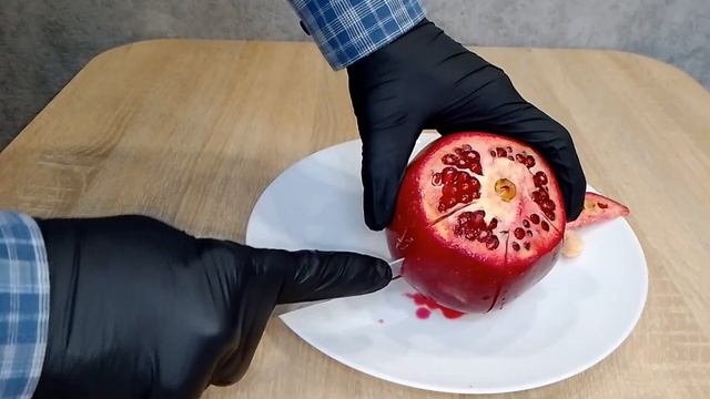 Как за 1 минуту почистить гранат!? ☝ смотреть онлайн