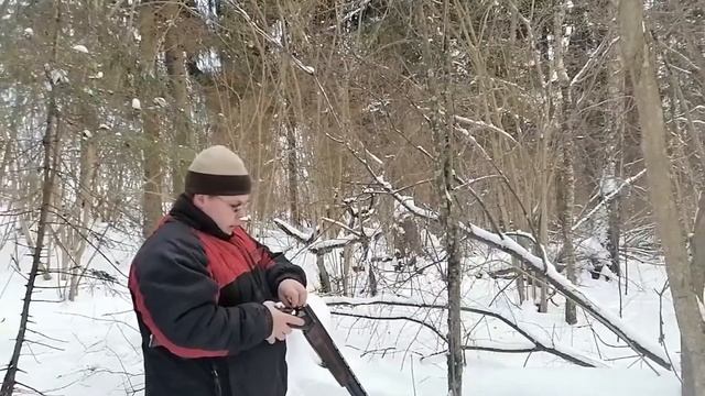 Пристрелка ружья ИЖ 27 ЕМ М. смотреть онлайн