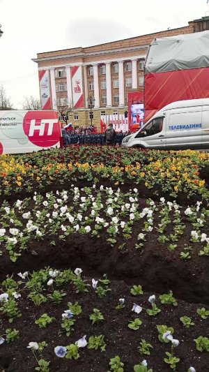 Парад победы в Великом Новгороде