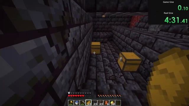 Minecarft-ыг 9минутанд дуусгав! ( Crazy seed )