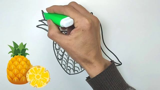 Рисование банан для детей/Bolalar uchun banan rasm chizish/Drawing banana for children