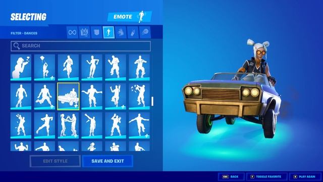 ФОРТНАЙТ ЭМОЦИЯ "ПРОКАЧАННАЯ ТАЧКА" | EMOTE "LIL' BOUNCE" FORTNITE (1 HOUR)