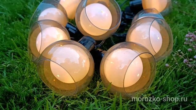 Светодиодная гирлянда БРЮМЕ, 10 тёп.бел LED, длина 2.7+2 м, т смотреть онлайн