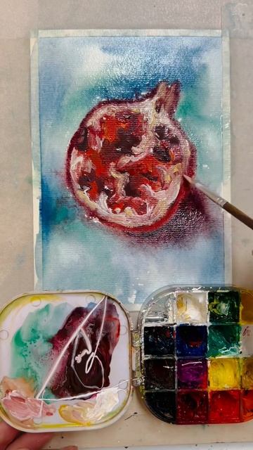 Inst: jelena_sultanova #гуашь #урокирисования #туториал #рисоват? смотреть онлайн