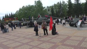 "Песенка военных корреспондентов" муз. М. Блантера. Исполняет на скрипке Кунафина Раяна