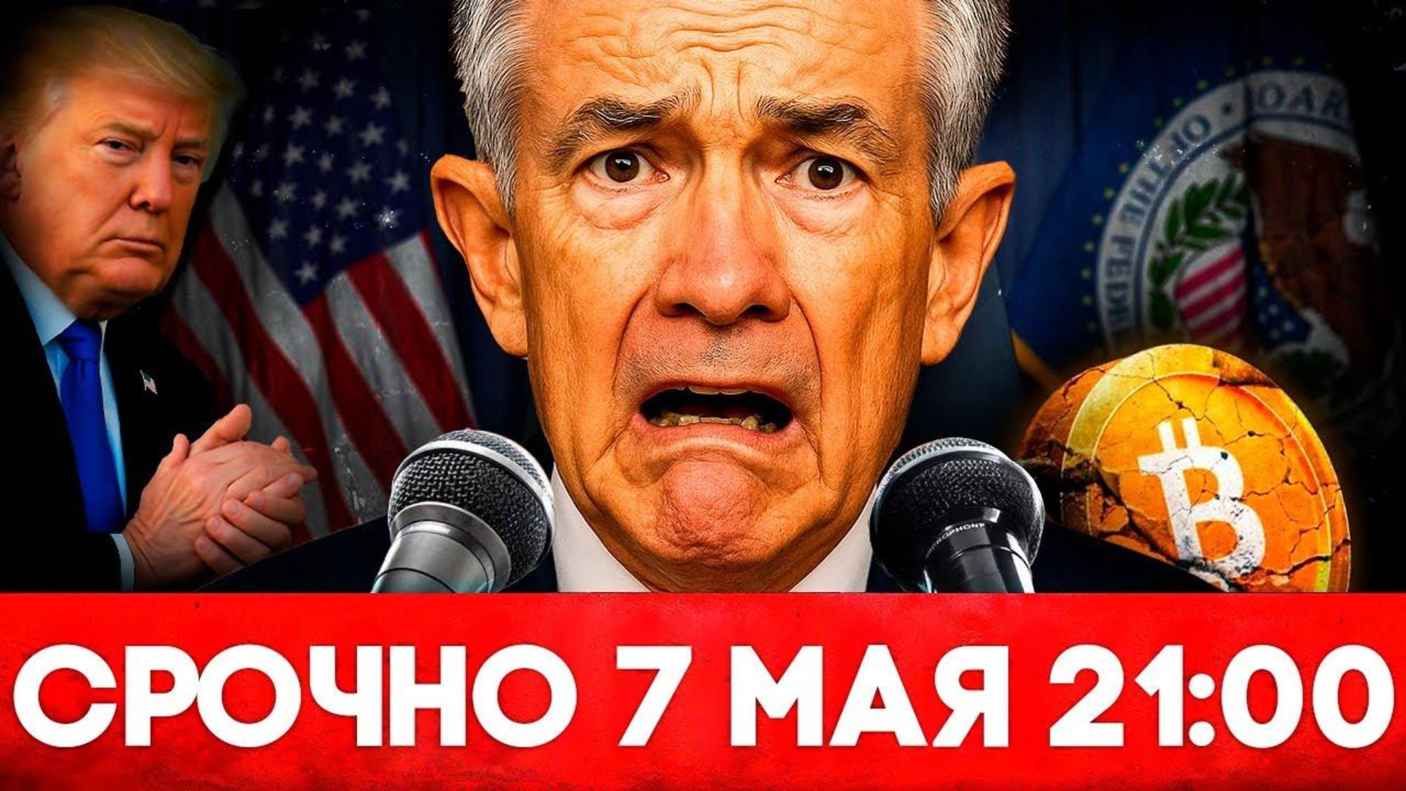 Через 24 Часа! ФРС Решит Судьбу Биткоина и Доллара! Все Зависит от Пауэлла! Криптовалюта 2025 смотреть онлайн