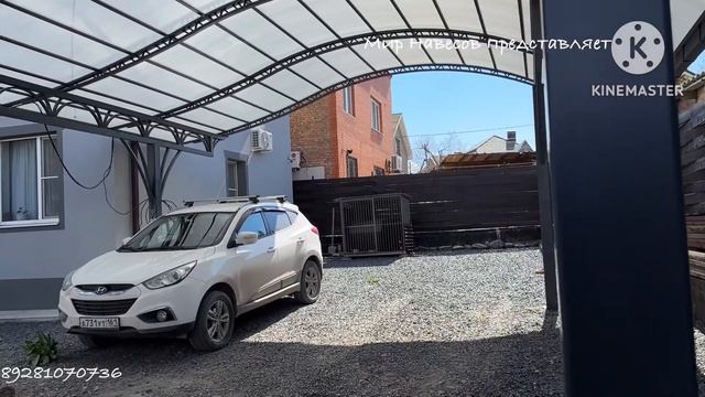 Красивый двухуровневый волновой  навесик из поликарб?