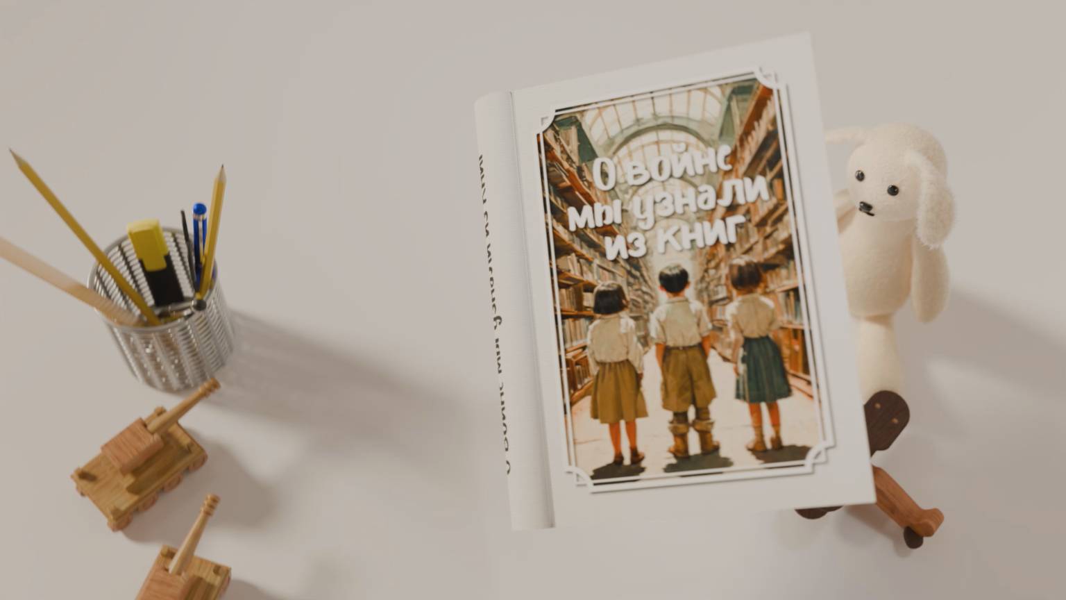 О войне мы узнали из книг