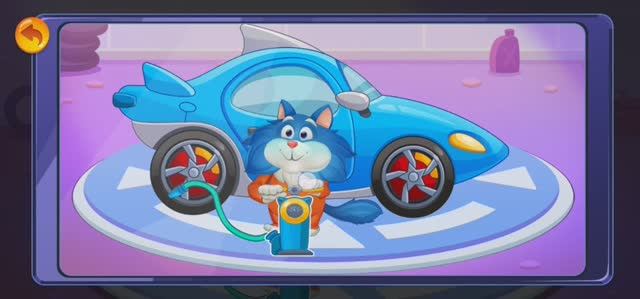Мультфильм Игра для малышей Кот Пломбир