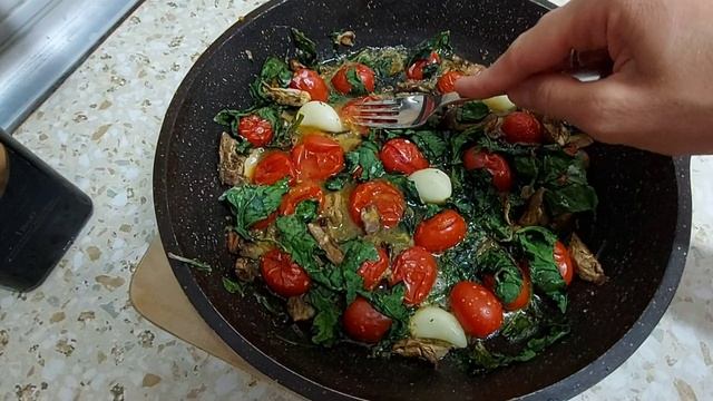 Вкусное спагетти из Греции! Аромат на весь дом!