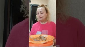 Мукбанг печень тушеная из говядины!