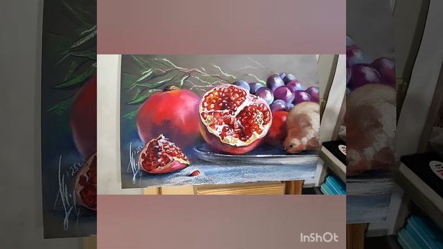 натюрморт с гранатом