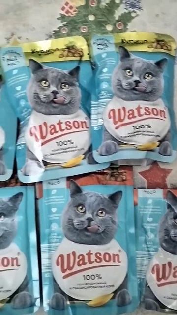 Чижик, Корм для кошек "WATSON" говядина в соусе 85гр смотреть онлайн
