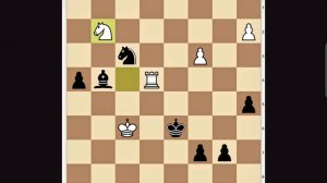 Выигрышная позиция. Чёрные начинают и выигрывают. Найдите лучшее продолжение за чёрных