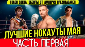 Бокс. ЛУЧШИЕ НОКАУТЫ 2025 года! Май, часть первая