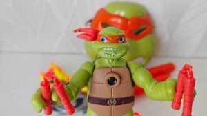 Черепашки ниндзя набор для игры смотреть мультик