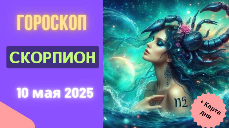 ♏ 10 МАЯ - ГОРОСКОП НА СЕГОДНЯ ДЛЯ СКОРПИОНОВ: МОЩНАЯ ТРАНСФОРМАЦИЯ!