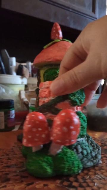 подставка под карандаши+ светильник из глины 23*19см смотреть онлайн