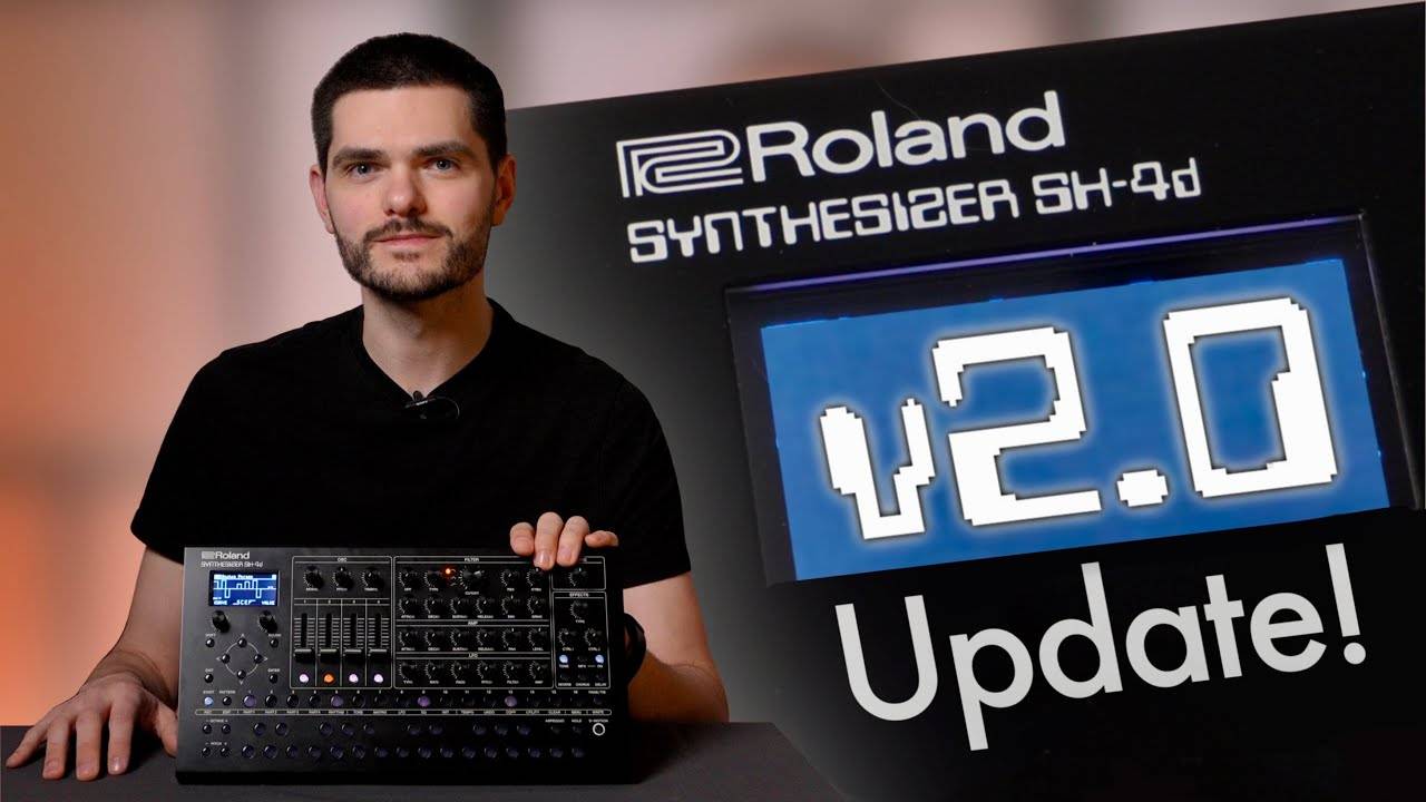 Roland SH-4D v2.0 Update: New Sounds - New Possibilities