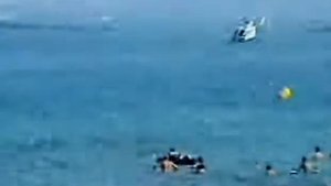 Вертолет упал в море 🔴 Не для слабонервных