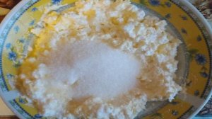 Печенье из творога