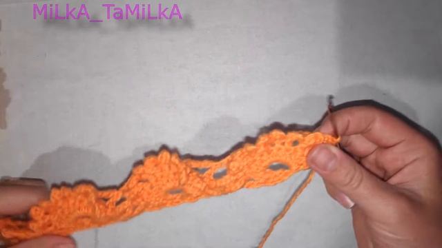 Узор Чешуйки Крючком  | Crochet Scale Pattern