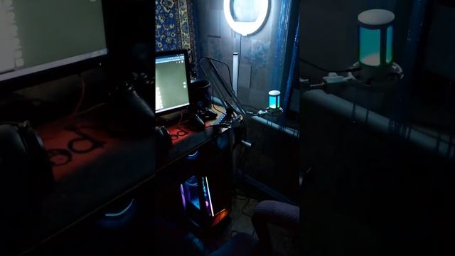 Светодиодный напольный торшер RGB лампа #shorts смотреть онлайн