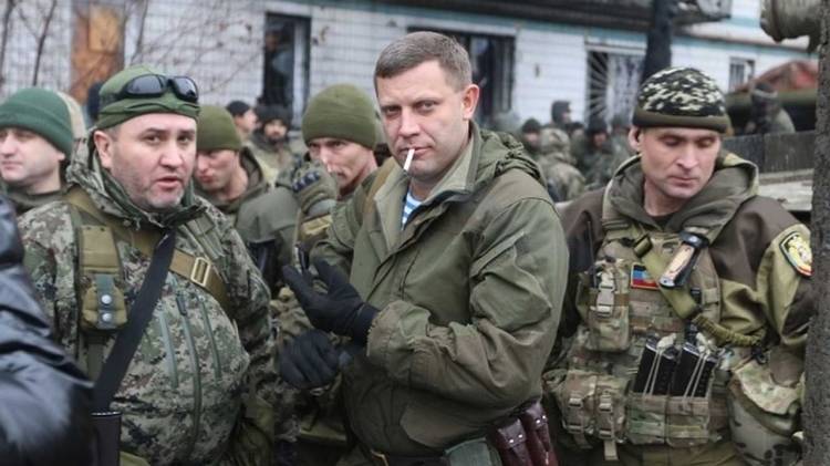Александр Захарченко на Рынке. 2014
