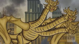 Как следовало завершить фильм "Годзилла король монстров" (HISHE)