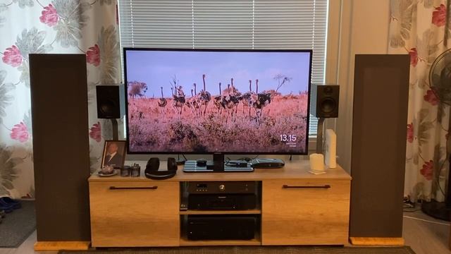 Magnepan LRS Primare A20Yamaha MX830 power amp_v720P смотреть онлайн