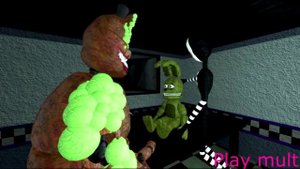 SFM Fnaf. Спрингтрап и Мангл №2