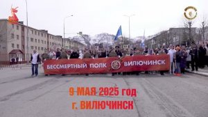 Бессмертный полк Вилючинск 2025