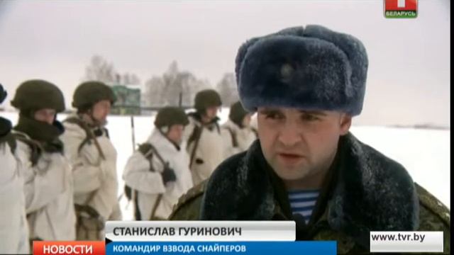 Учения снайперов проходят в Витебской области смотреть онлайн