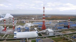 Съемка завода ЕвроХим под Санкт-Петербургом