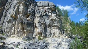 Дюкинские карьеры. Велопрогулка по скалам и скалолазание