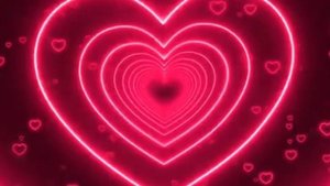 ФОН/НЕОНОВЫЕ ❤️🩷СЕРДЕЧКИ 🩷❤️ /ТОНЕЛЬ#фон
