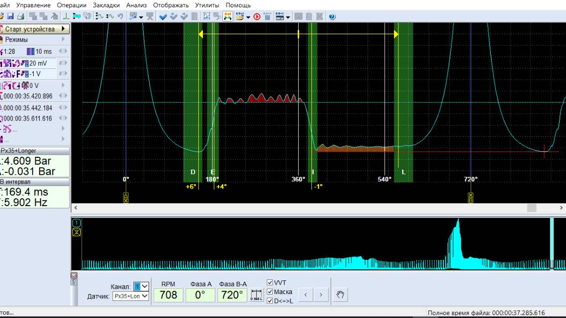 Диагностируем исправный автомобиль