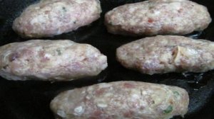 Котлеты в стиле люля - кебаб