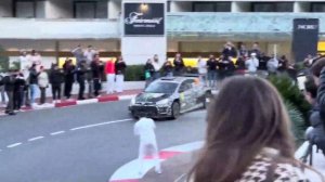 Оливер Солберг исполняет на ралли Монте-Карло