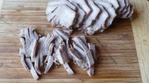 Салат из свиного языка